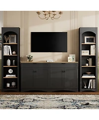 Streamdale Furniture Farmhouse Entertainment Center for 70