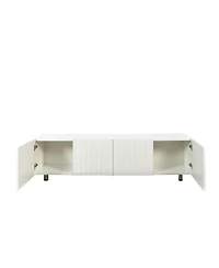 Streamdale Furniture Tv Stand with Storage & Drawers - White