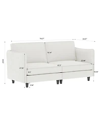 Streamdale Furniture 74" Loveseat Sofa