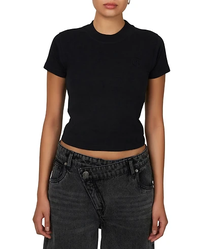 Good For Nothing Women's Emblem Slub Baby T-shirt