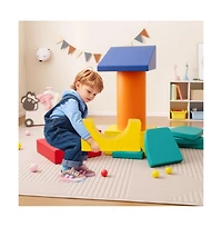 Hongge 10 Piece Soft Foam Climbing Blocks Set