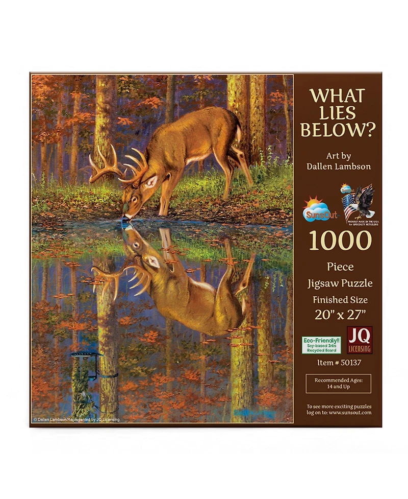 SunsOut What Lies Below? 1000 piece Jigsaw Puzzle for Adults