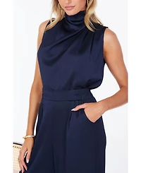 Bishop + Young Women's Beckette Micro Plisse Top