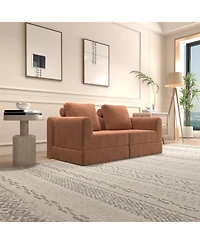 Streamdale Furniture Convertible Sofa Bed Sleeper Chair - Memory Foam Futon Couch