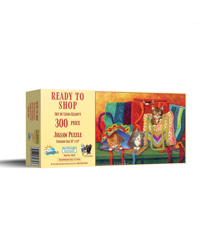 SunsOut Ready to Shop 300 piece Jigsaw Puzzle for Adults