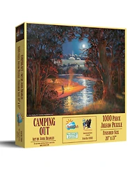 SunsOut Camping Out 1000 piece Jigsaw Puzzle for Adults