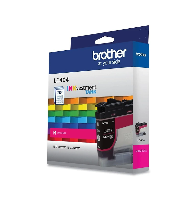 Brother LC404MS INKvestment 750 Page-Yield Ink - Magenta