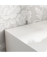 Streamdale Furniture 6 Drawer Storage Cabinet Wood Dresser Clothes Organizer White