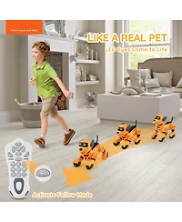 Hongge Rc Robot Dog Toy with Voice Touch and Dance Modes