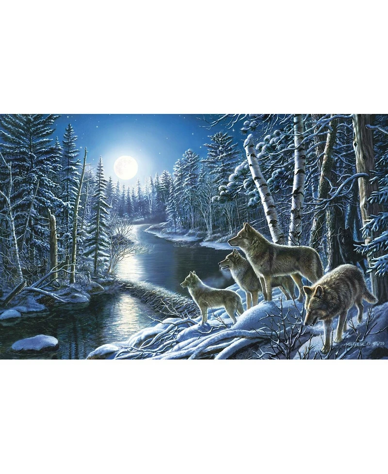 SunsOut Silent Shadows 550 piece Jigsaw Puzzle for Adults