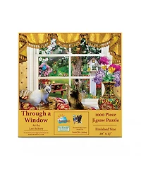SunsOut Through a Window 1000 piece Jigsaw Puzzle for Adults