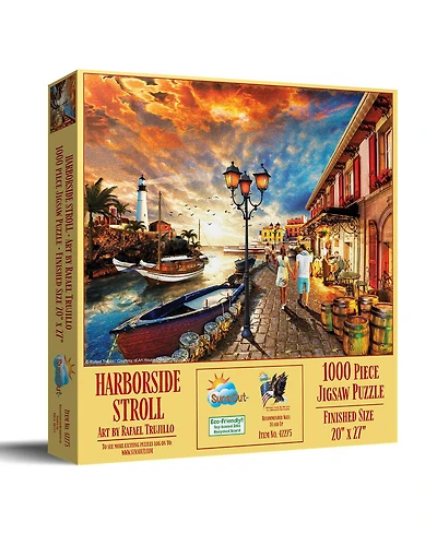 Harborside Stroll 1000 piece Jigsaw Puzzle for Adults