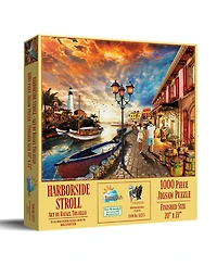 Harborside Stroll 1000 piece Jigsaw Puzzle for Adults