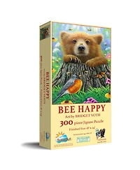 SunsOut Bee Happy 300 piece Jigsaw Puzzle for Adults