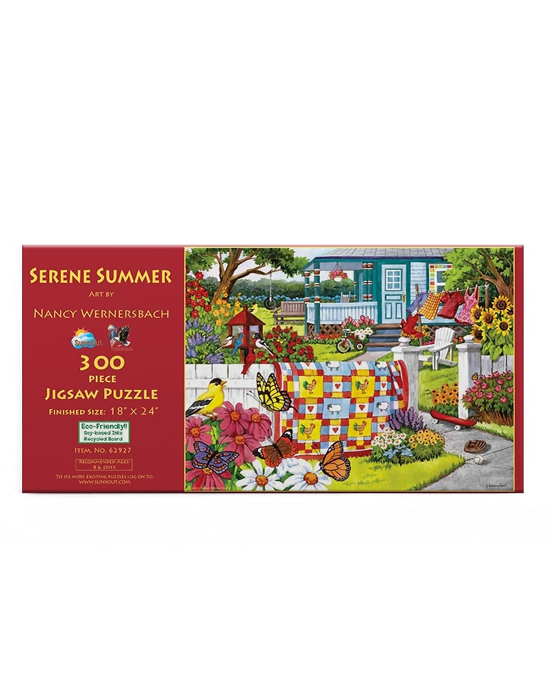 SunsOut Serene Summer 300 piece Jigsaw Puzzle for Adults