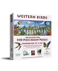SunsOut Western Birds 500 piece Jigsaw Puzzle for Adults