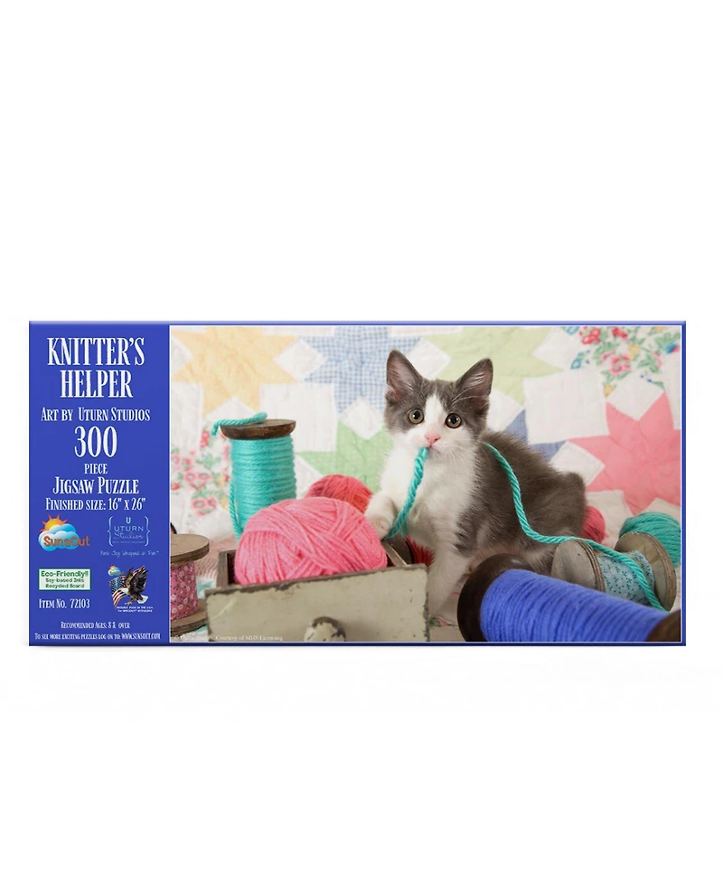 Knitter's Helper 300 piece Jigsaw Puzzle for Adults