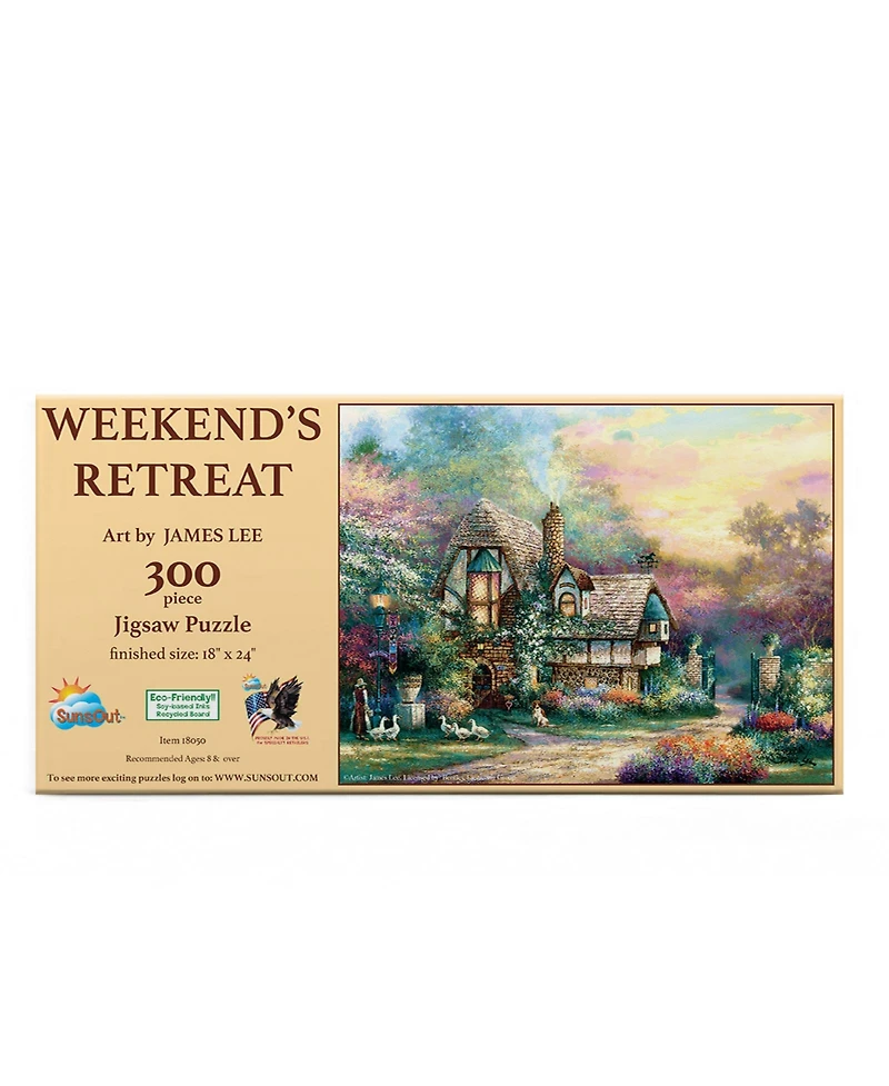 SunsOut Weekend Retreat 300 piece Jigsaw Puzzle for Adults