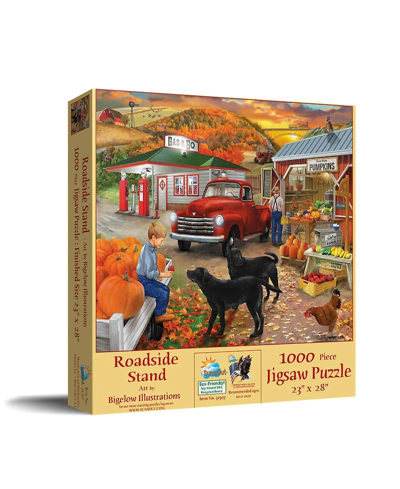 SunsOut Roadside Stand 1000 piece Jigsaw Puzzle for Adults