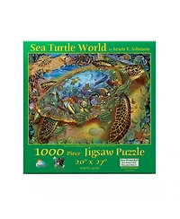 SunsOut Sea Turtle World 1000 piece Jigsaw Puzzle for Adults