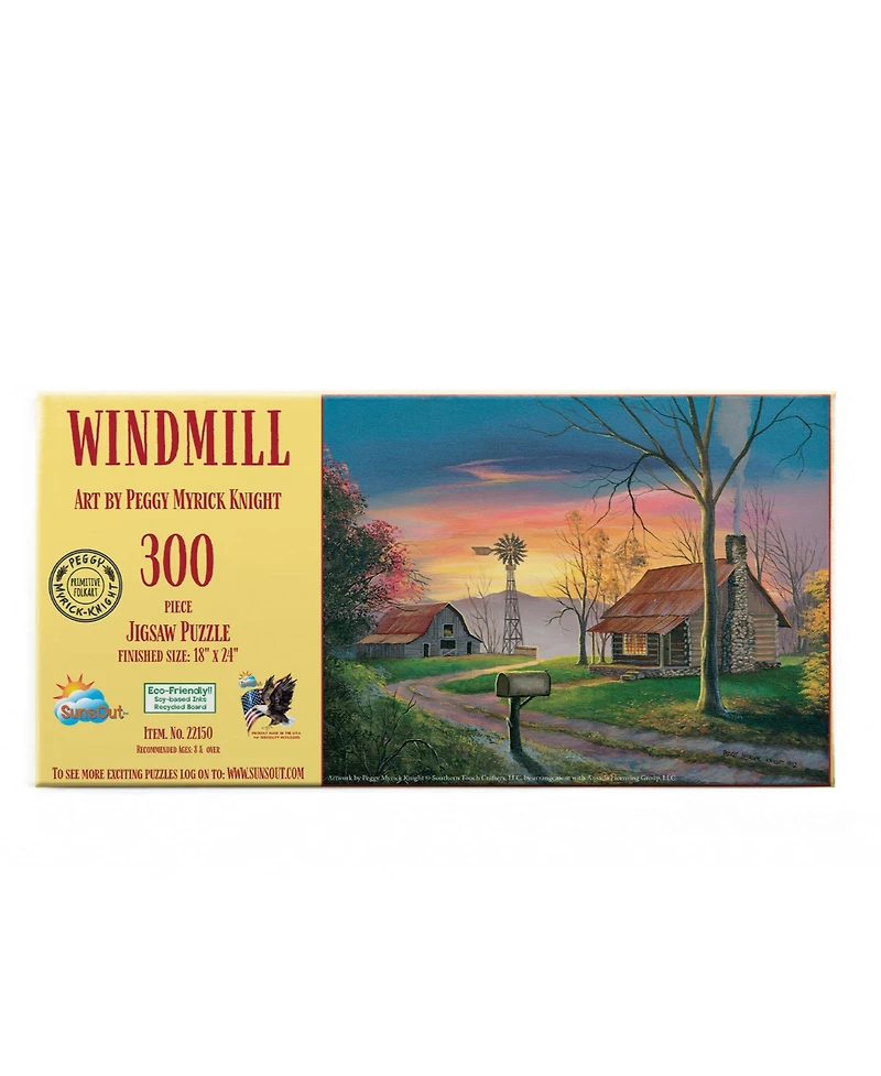 SunsOut Windmill 300 piece Jigsaw Puzzle for Adults