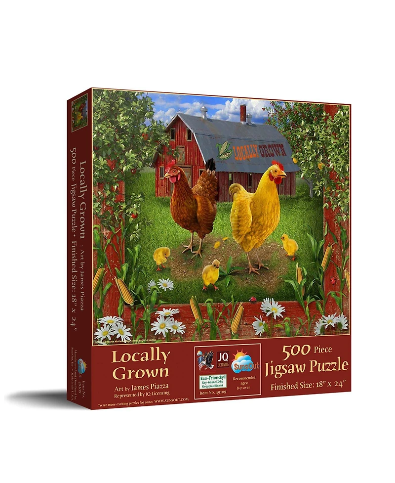 SunsOut Locally grown 500 piece Jigsaw Puzzle for Adults