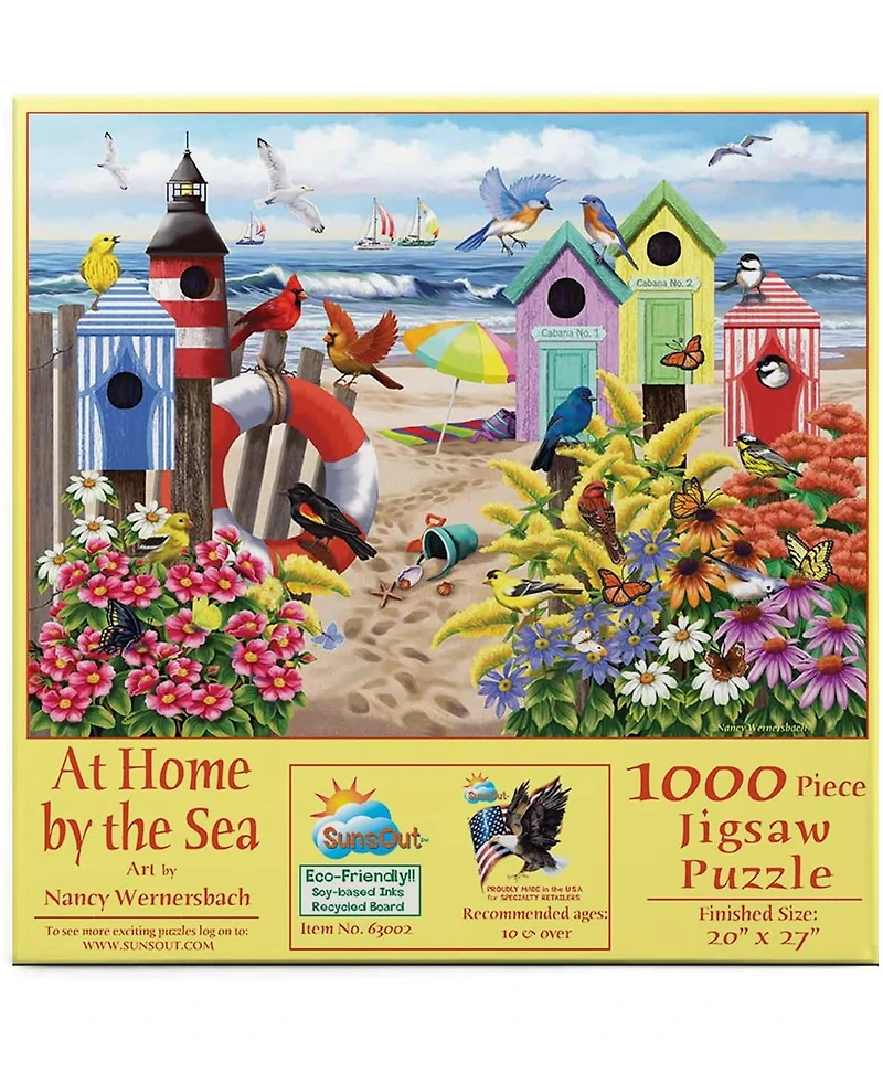 SunsOut At Home by the Sea pc 1000 piece Jigsaw Puzzle for Adults