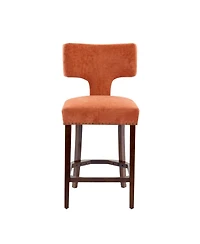 Streamdale Furniture Mid Century Modern Set of 2 Bar Stools