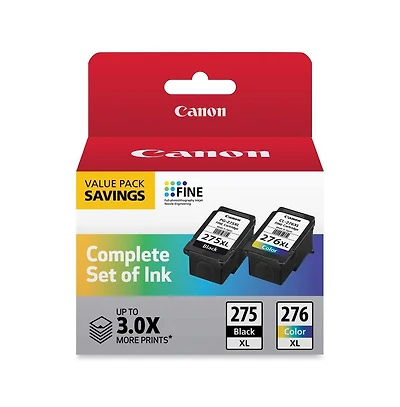 Canon 4981C008 Pg-275XL/Cl-276XL High-Yield Multipack Ink