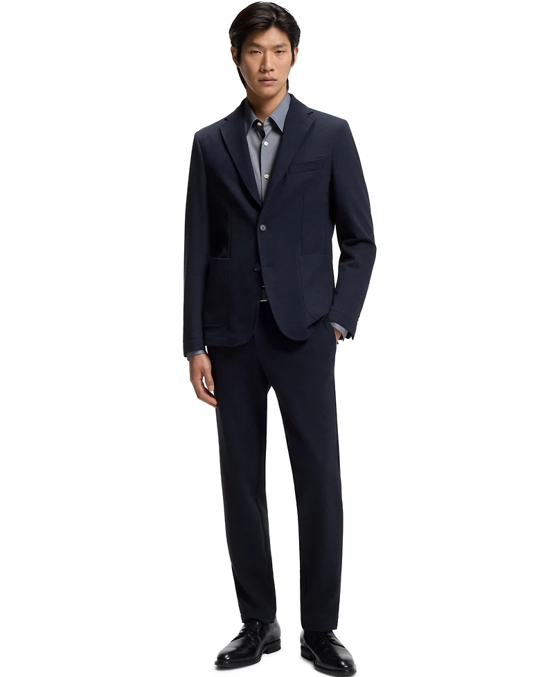 Boss by Hugo Boss Men's Regular-Fit Performance-Stretch Oxford Dress Shirt