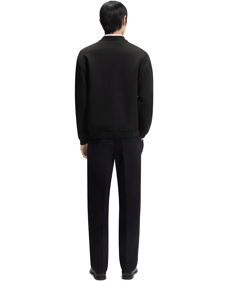 Boss by Hugo Men's Cotton Terry Oversized-Fit Logo Sweatshirt