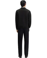 Boss by Hugo Men's Cotton Terry Oversized-Fit Logo Sweatshirt