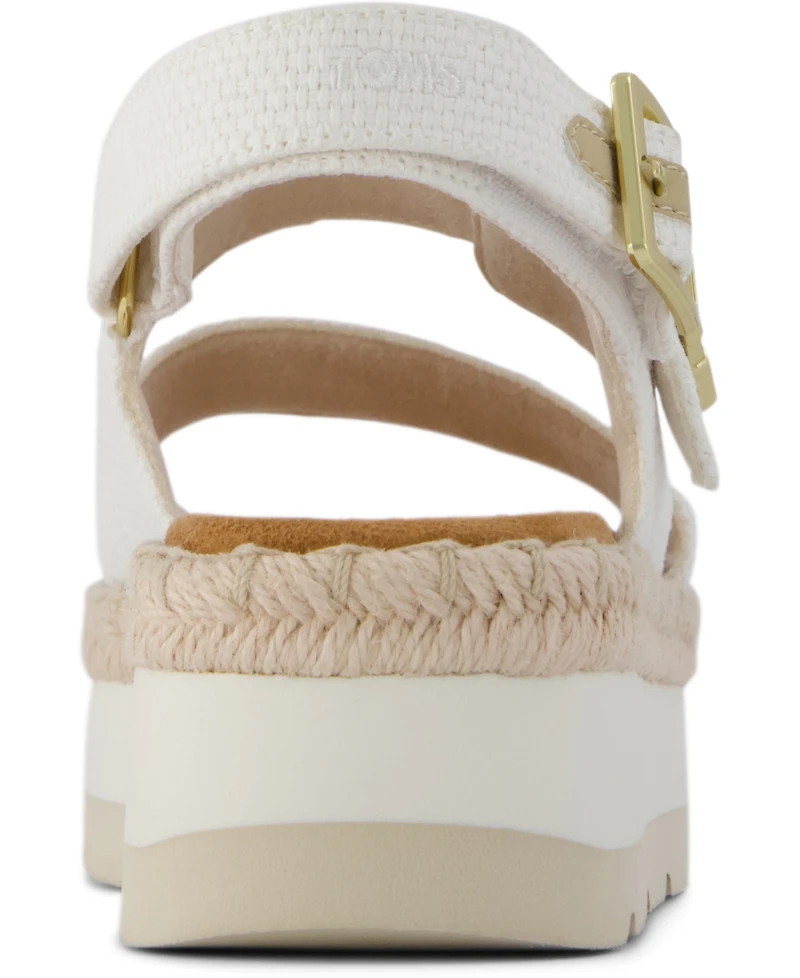 Toms Women's Giana Platform Open Toe Sandals