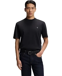 Boss by Hugo Men's Mercerized-Cotton Double B Monogram T-Shirt
