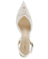 Betsey Johnson Women's Delia Ankle Strap Pumps