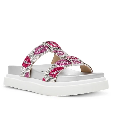 Betsey Johnson Women's Billy Slip-On Platform Sandals