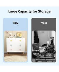 Streamdale Furniture Streamdale Kids 3 Drawer Dresser, Nightstand