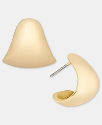 On 34th Gold-Tone Graduated Small Hoop Earrings, 0.79", Macy's Exclusive