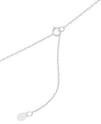 Macy's Cubic Zirconia Butterfly Pendant Necklace