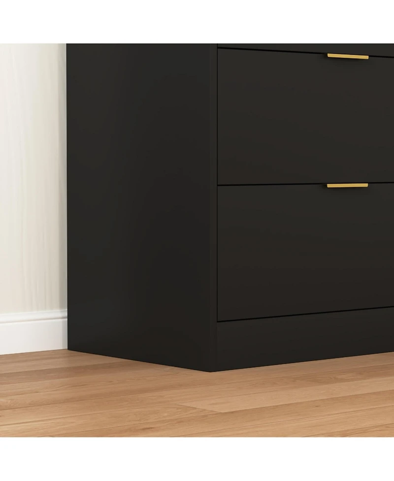 Streamdale Furniture 8 Drawer Dresser - Modern Wood Chest for Bedroom, Closet, Living Room