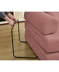 Streamdale Furniture Folding Sleeper Sofa Bed, 5-in-1 Convertible, King Size, Corduroy