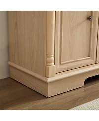 Streamdale Furniture Farmhouse Kitchen Storage Cabinet, Roman Column Coffee Bar/Wine Cooler