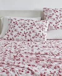 Linery & Co. Ultra-Soft Brushed Winter-Themed Microfiber Sheet Set