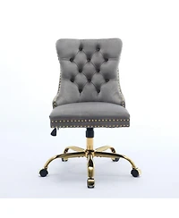 Streamdale Furniture A&A Modern Velvet Home Office Chair