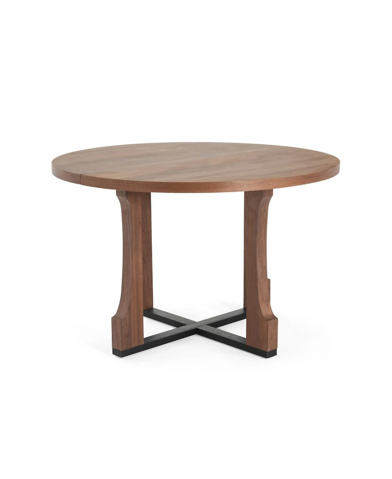 Streamdale Furniture 48" Round Farmhouse Dining Table - Seats 4