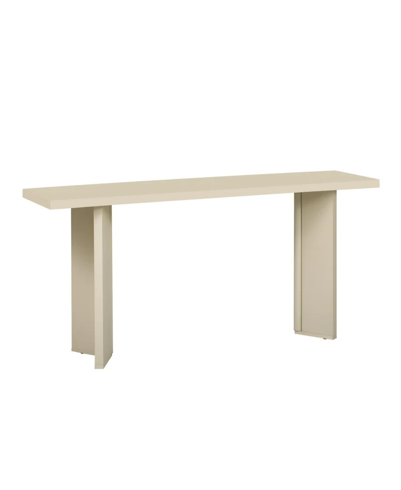Streamdale Furniture Geometric Leg Console Table