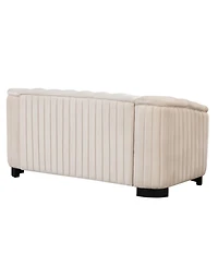 Streamdale Furniture 64.3" Velvet Loveseat Sofa