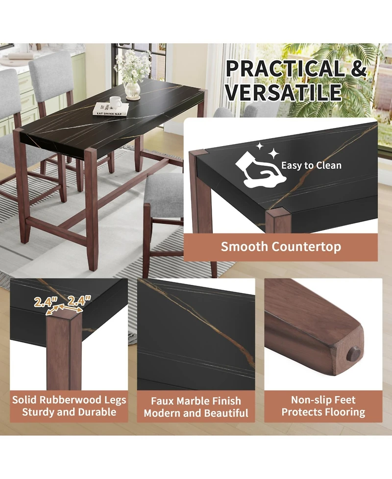 Streamdale Furniture Counter Height Dining Table