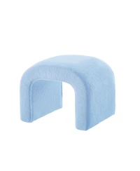 Streamdale Furniture U-Shaped Teddy Ottoman Bench Set of 3