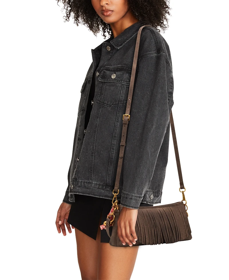 Steev Madden Bdakotah Shoulder Fringe